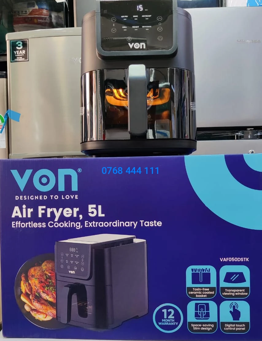 VON 5L  Digital Air Fryers