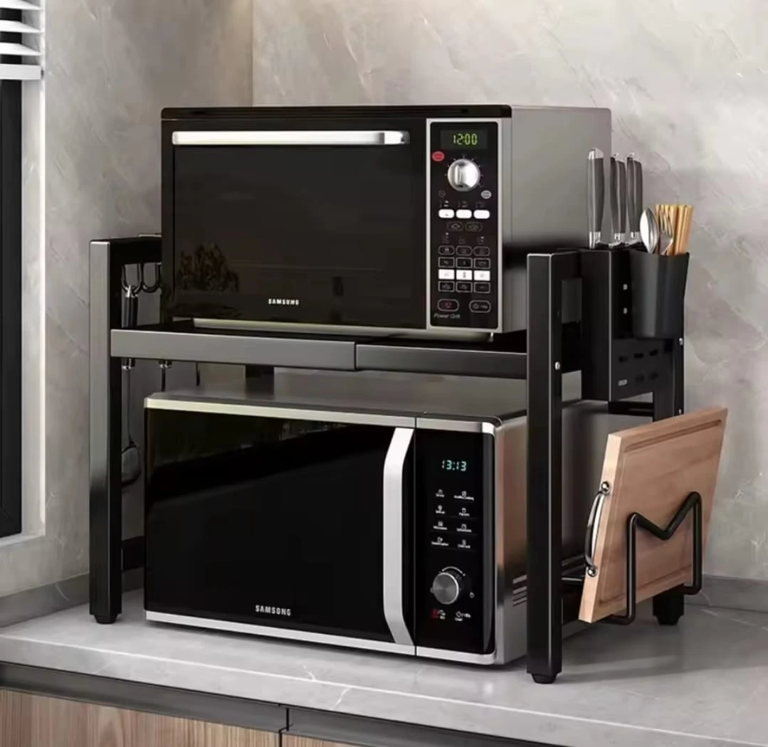 The Heavy-Duty Carbon Steel Adjustable Microwave Master