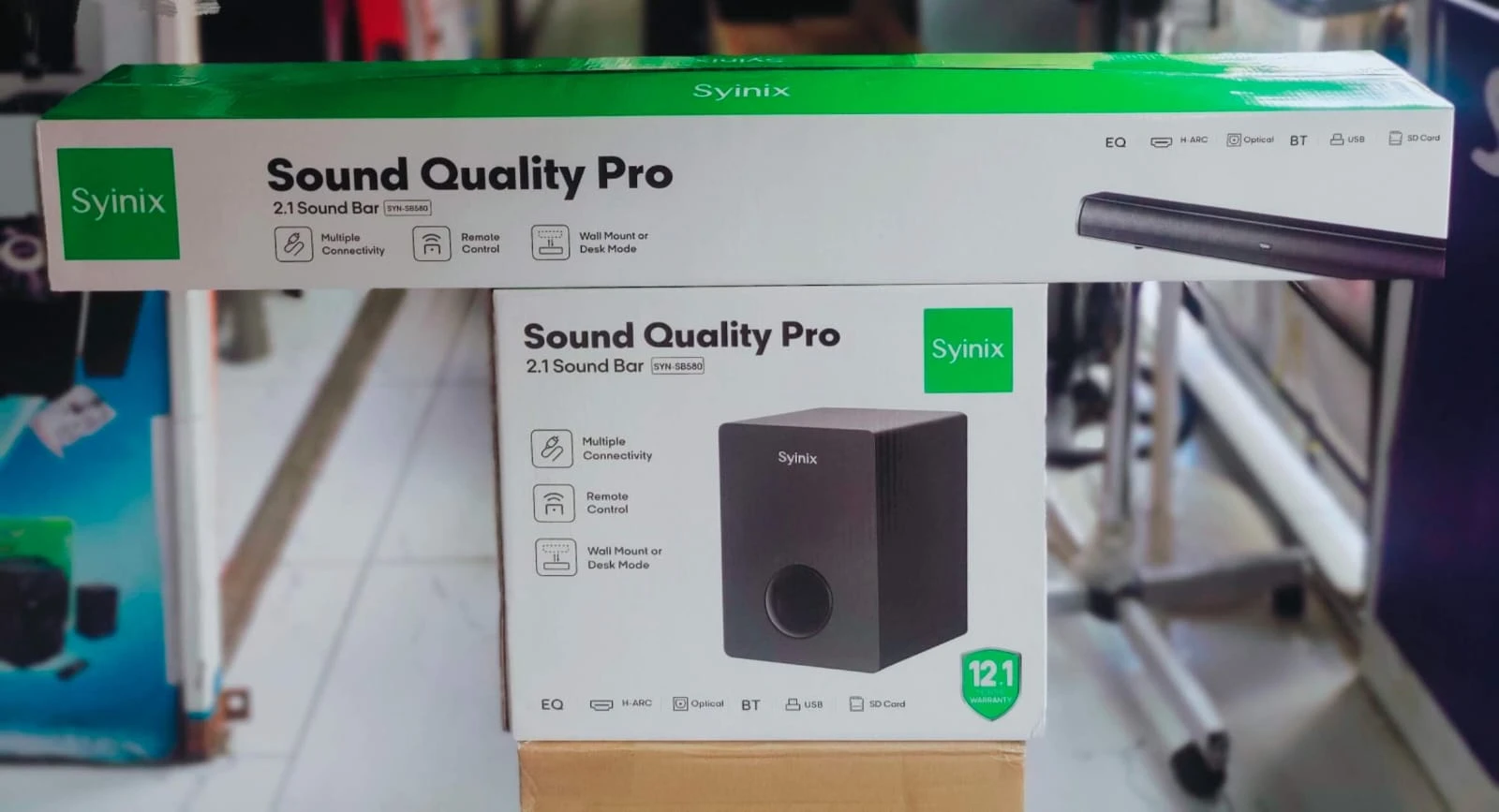 Cinema-Quality Audio at Home: Syinix Sound Quality Pro 2.1 Soundbar (SYN-SB580)