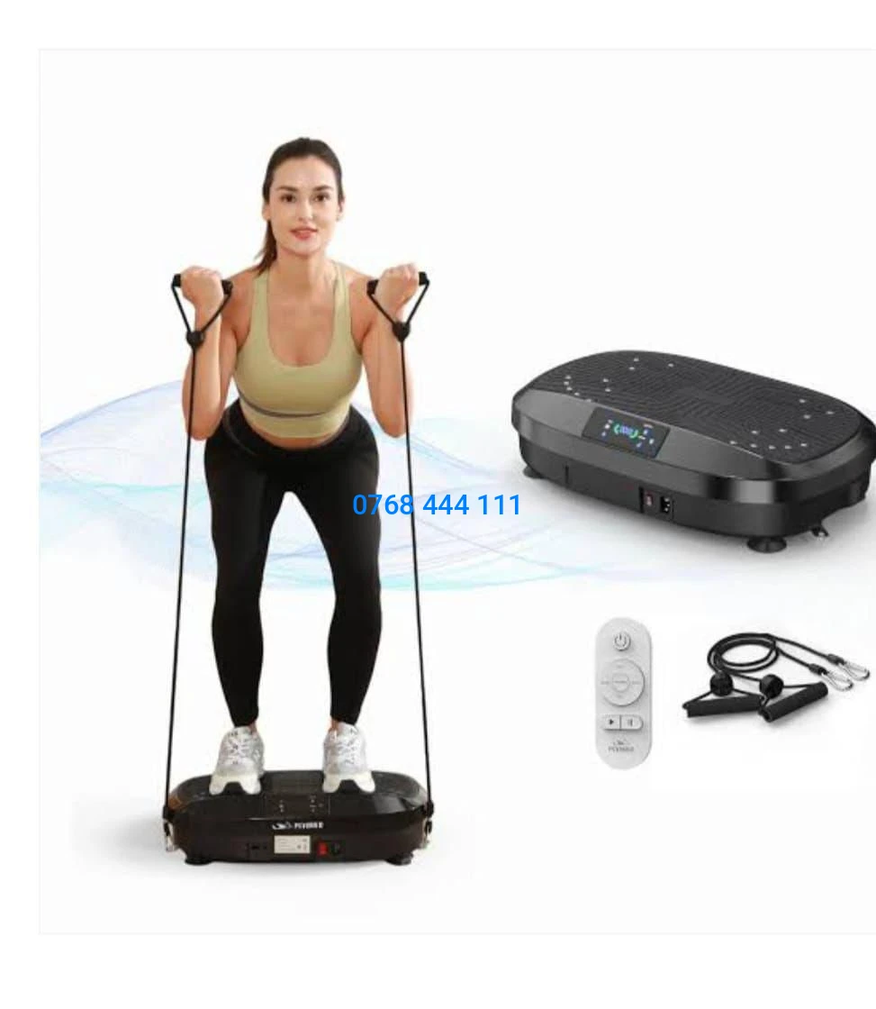 Total Body Revitalize: Bluetooth 4D Vibration Plate & Full-Body Massager